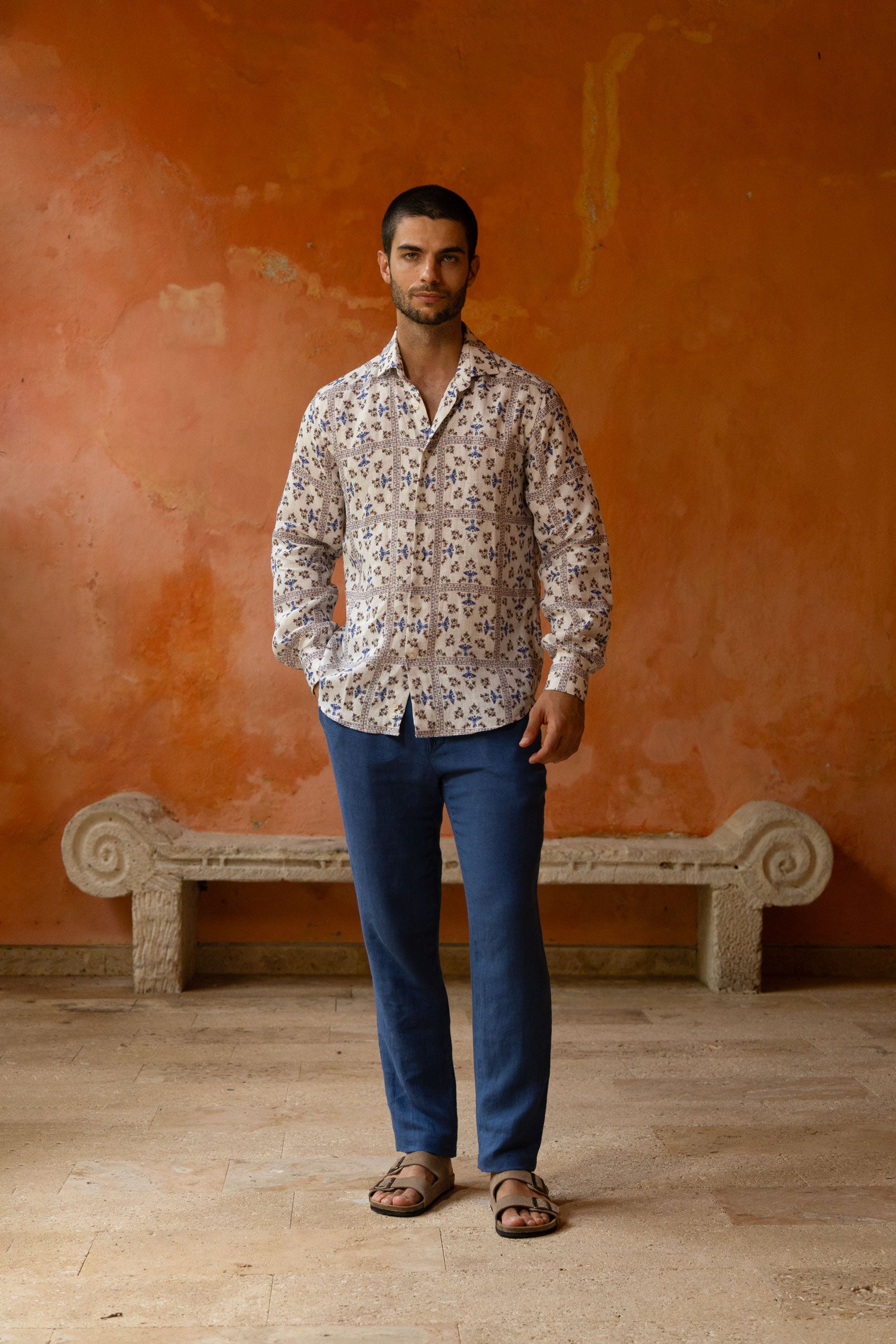 camisa yorug lino