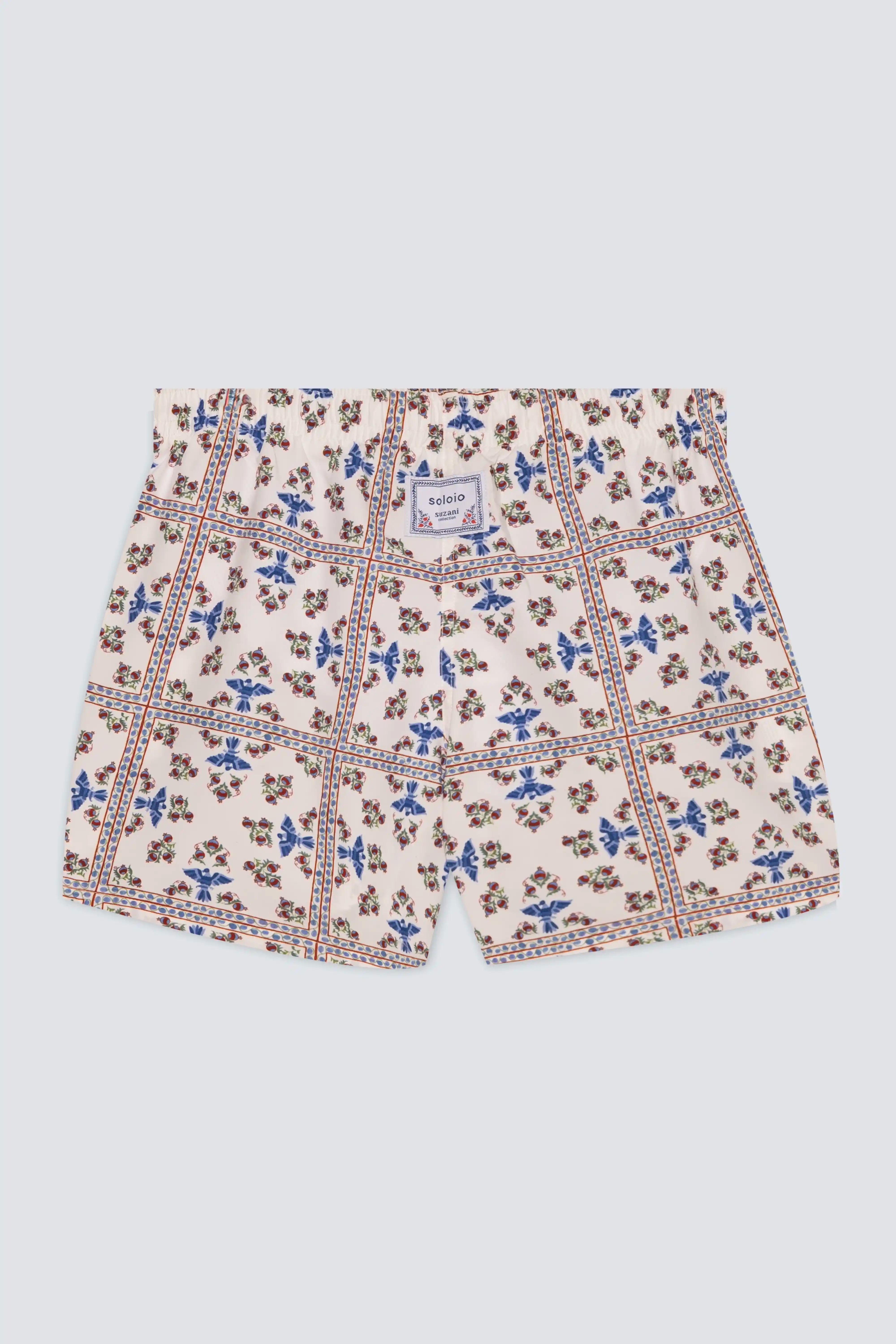 bonta white swim trunk