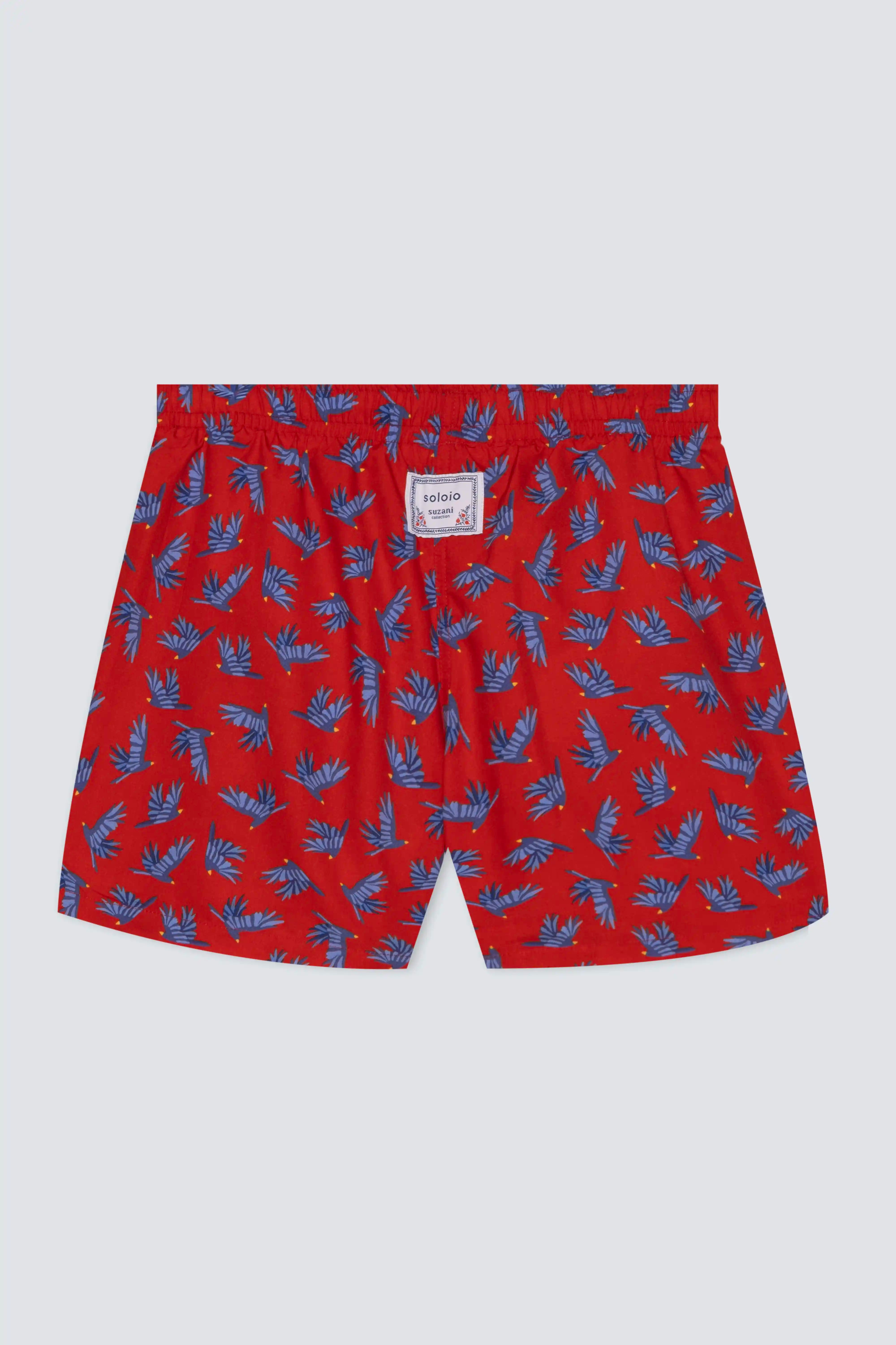 men’s prosperita swim trunk red