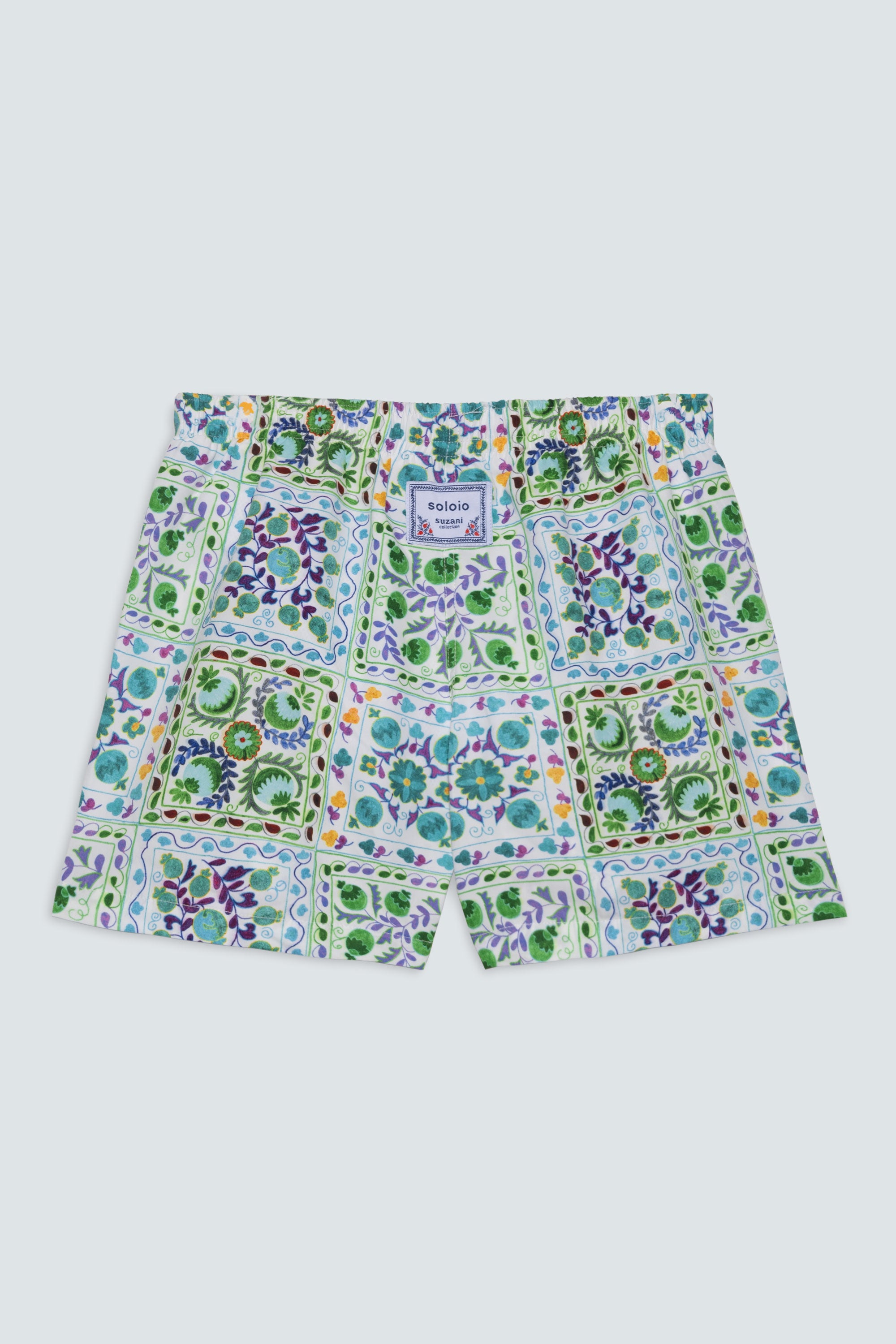 men’s suzani swim trunk green