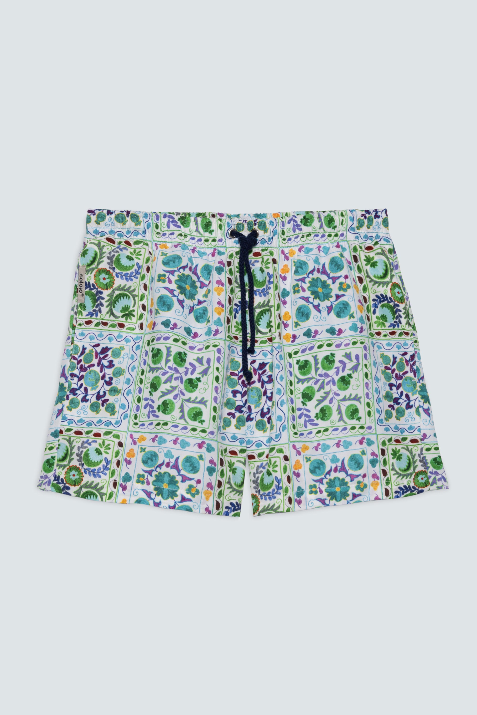 men’s suzani swim trunk green