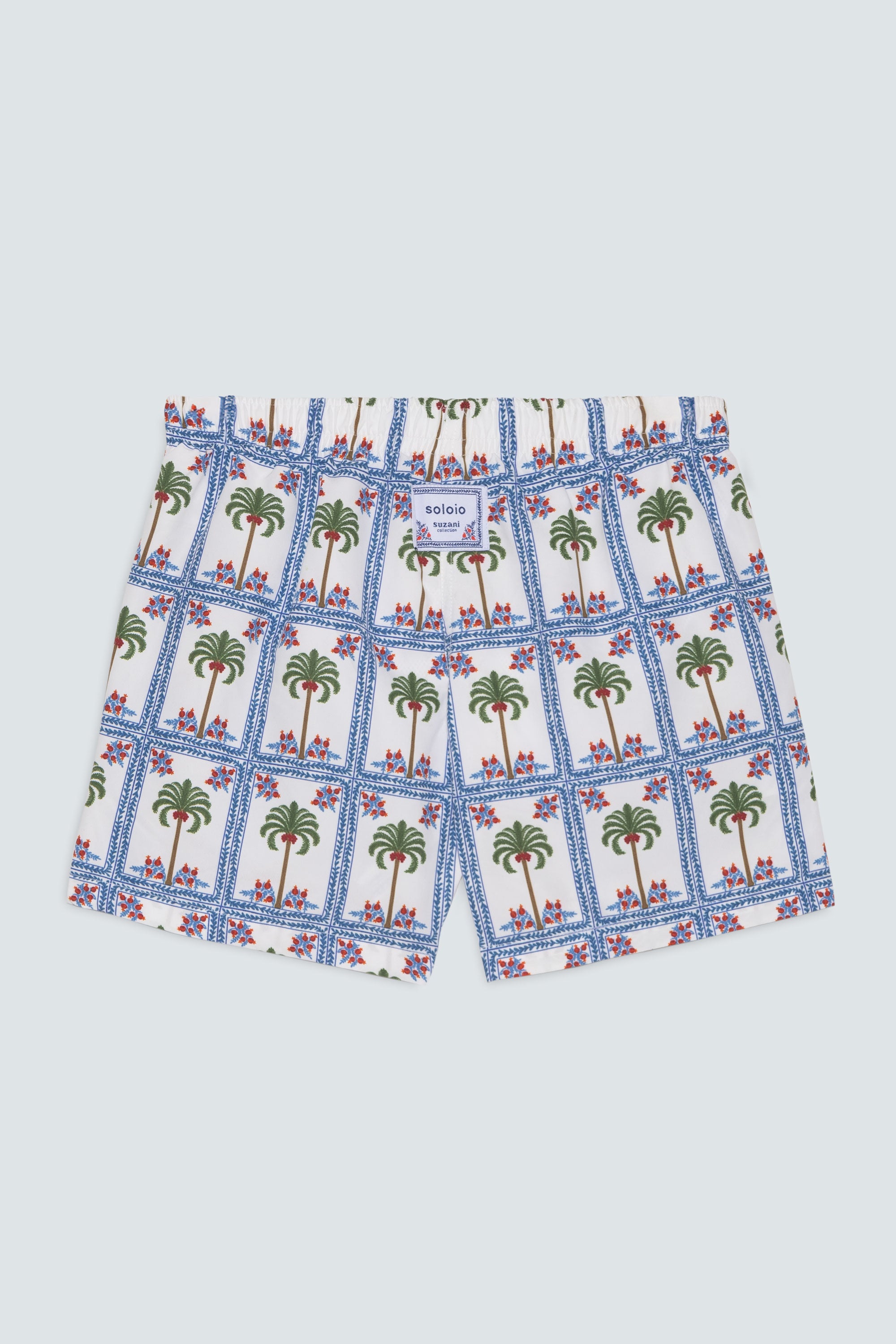 men’s tambour swim trunk white