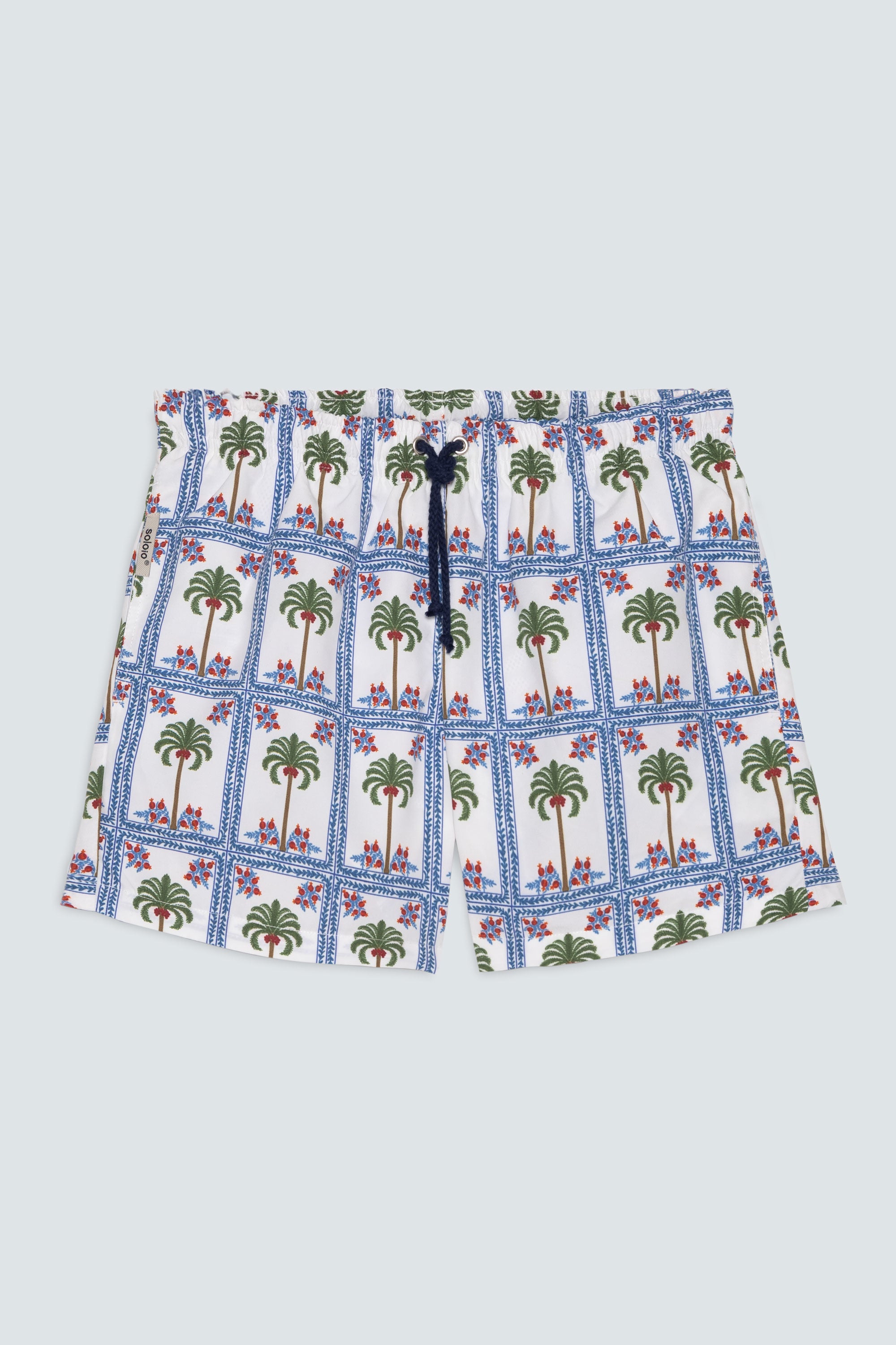 men’s tambour swim trunk white
