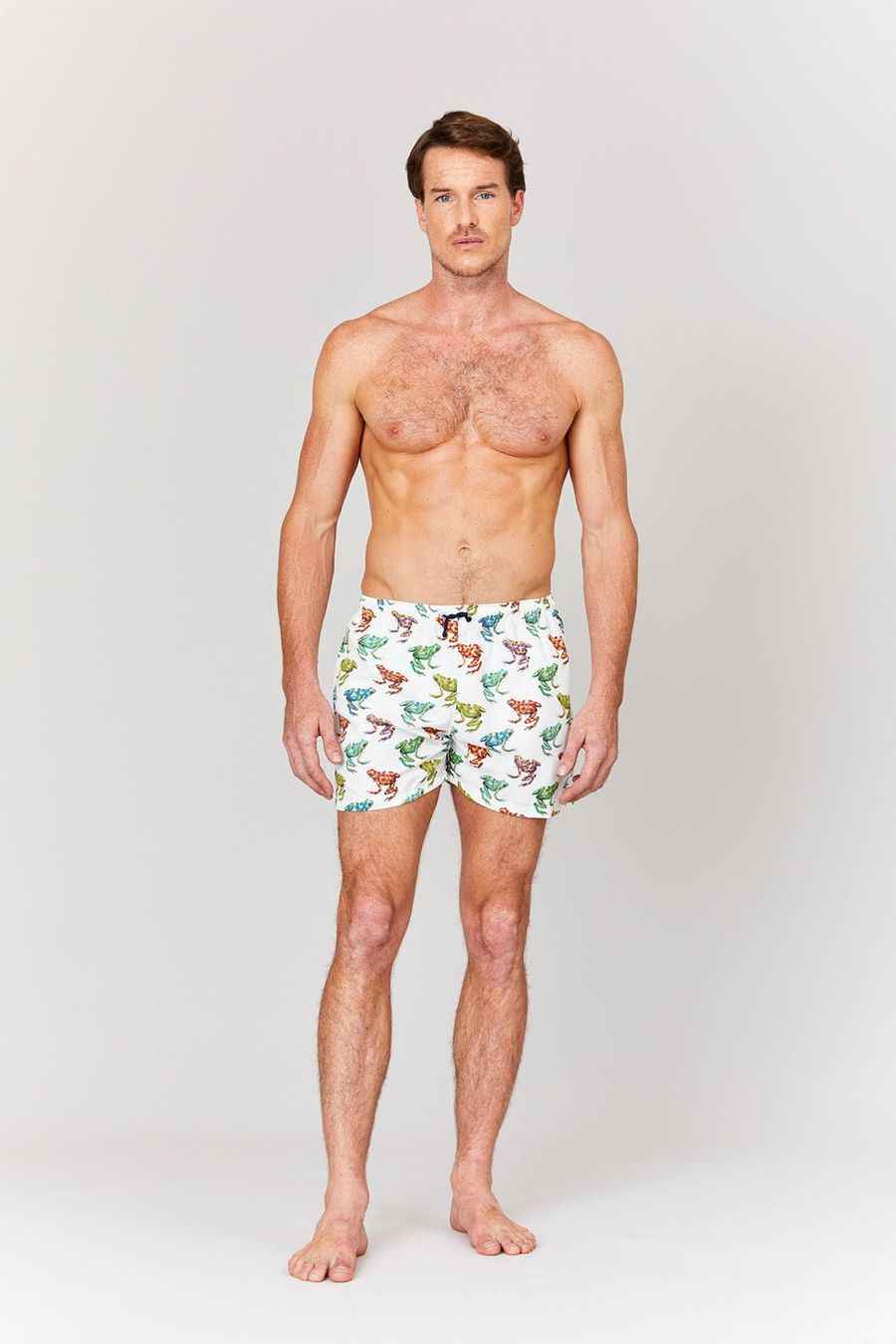 Men's big frogs swim trunk