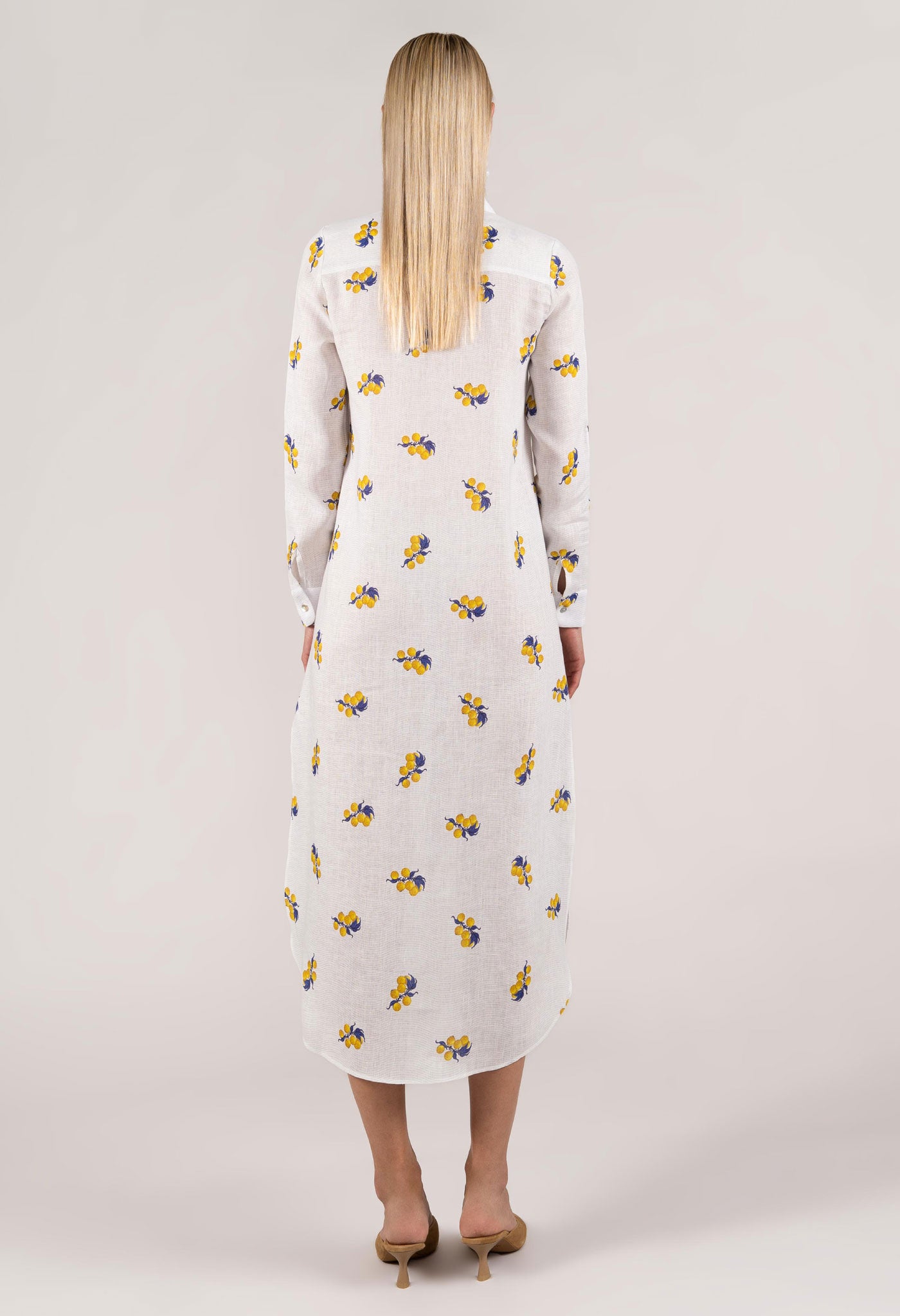 vestido arezzo amarillo