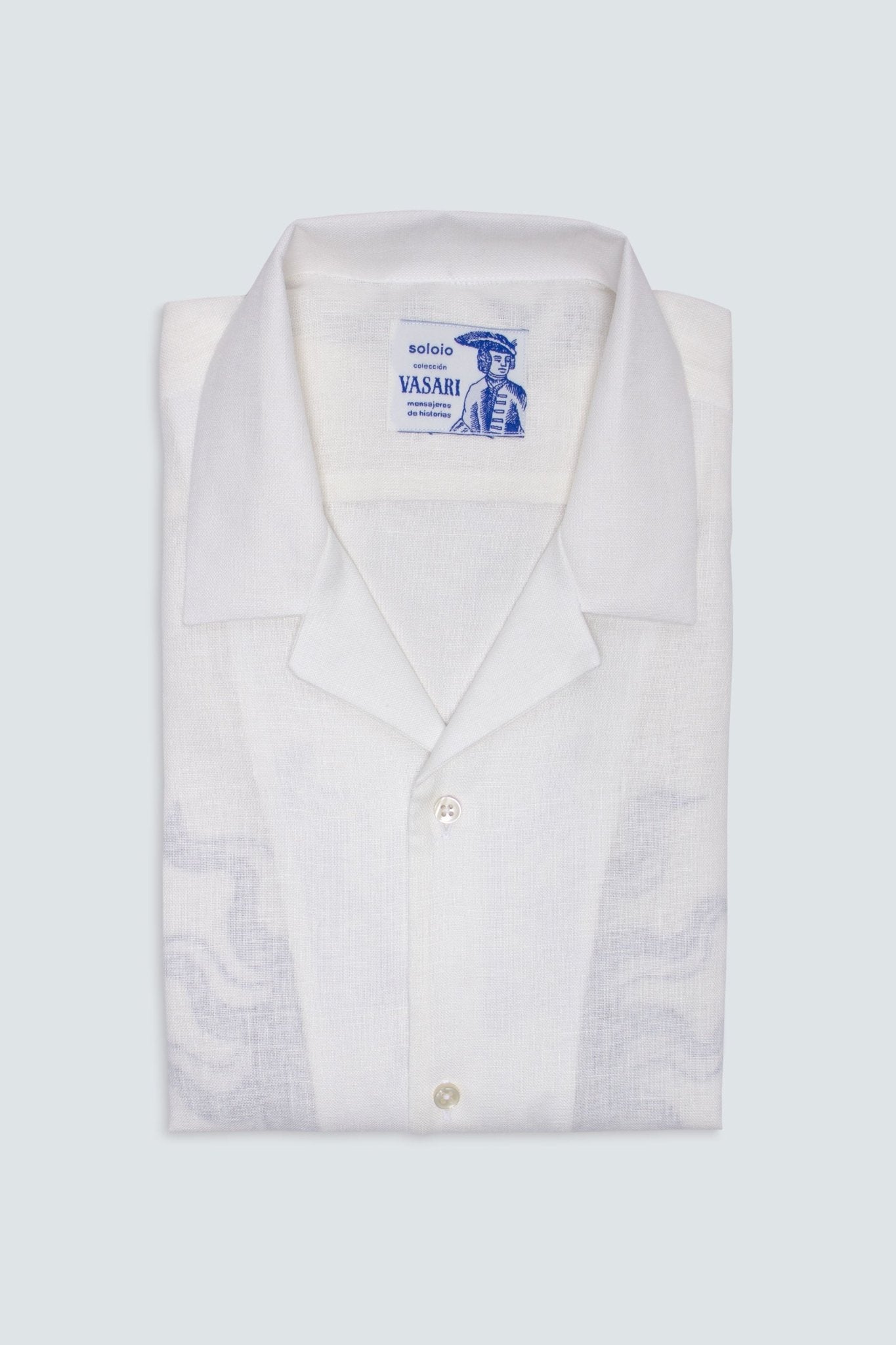 linen shirt card - soloio