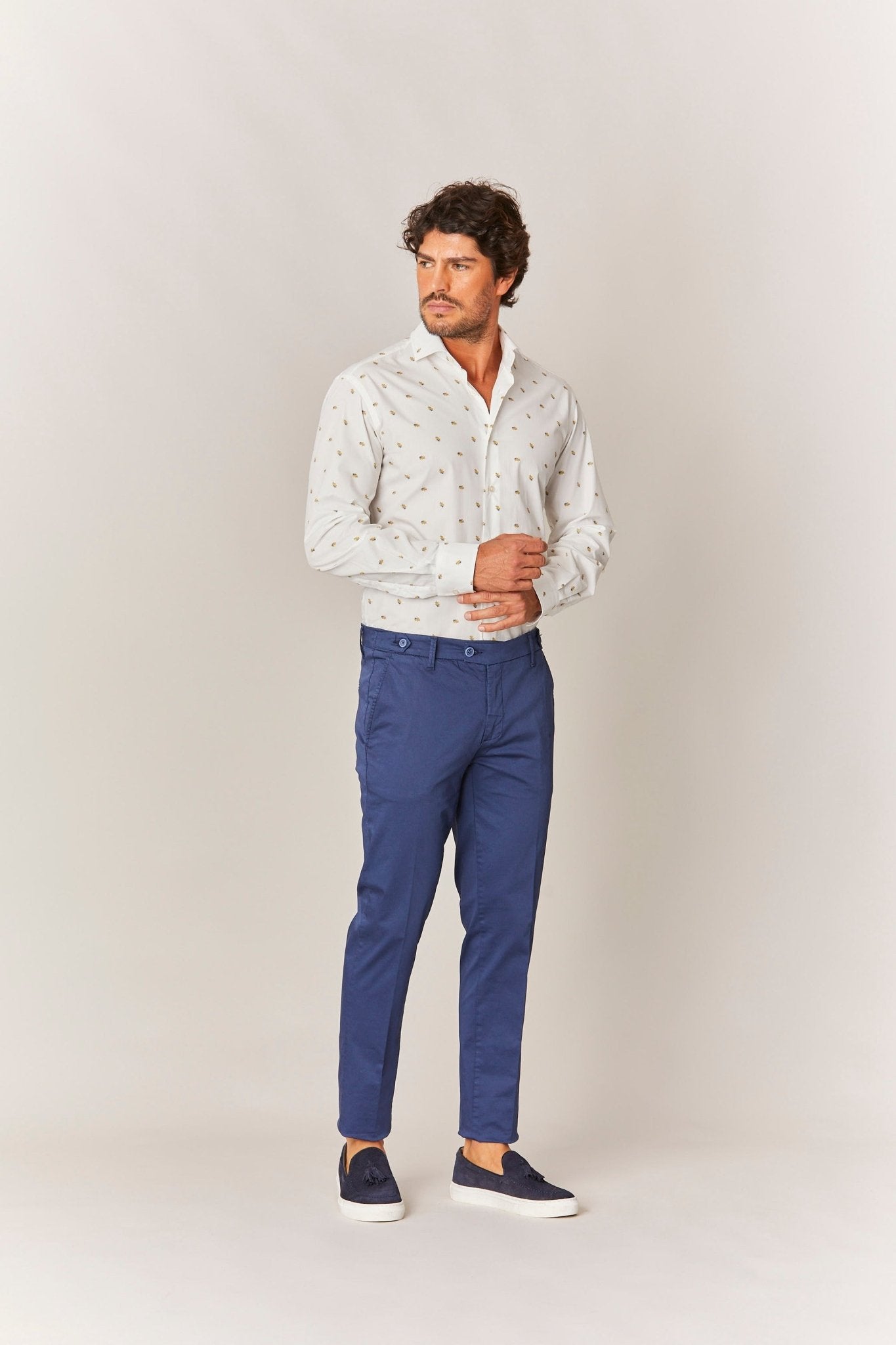 novella cotton shirt yellow - soloio