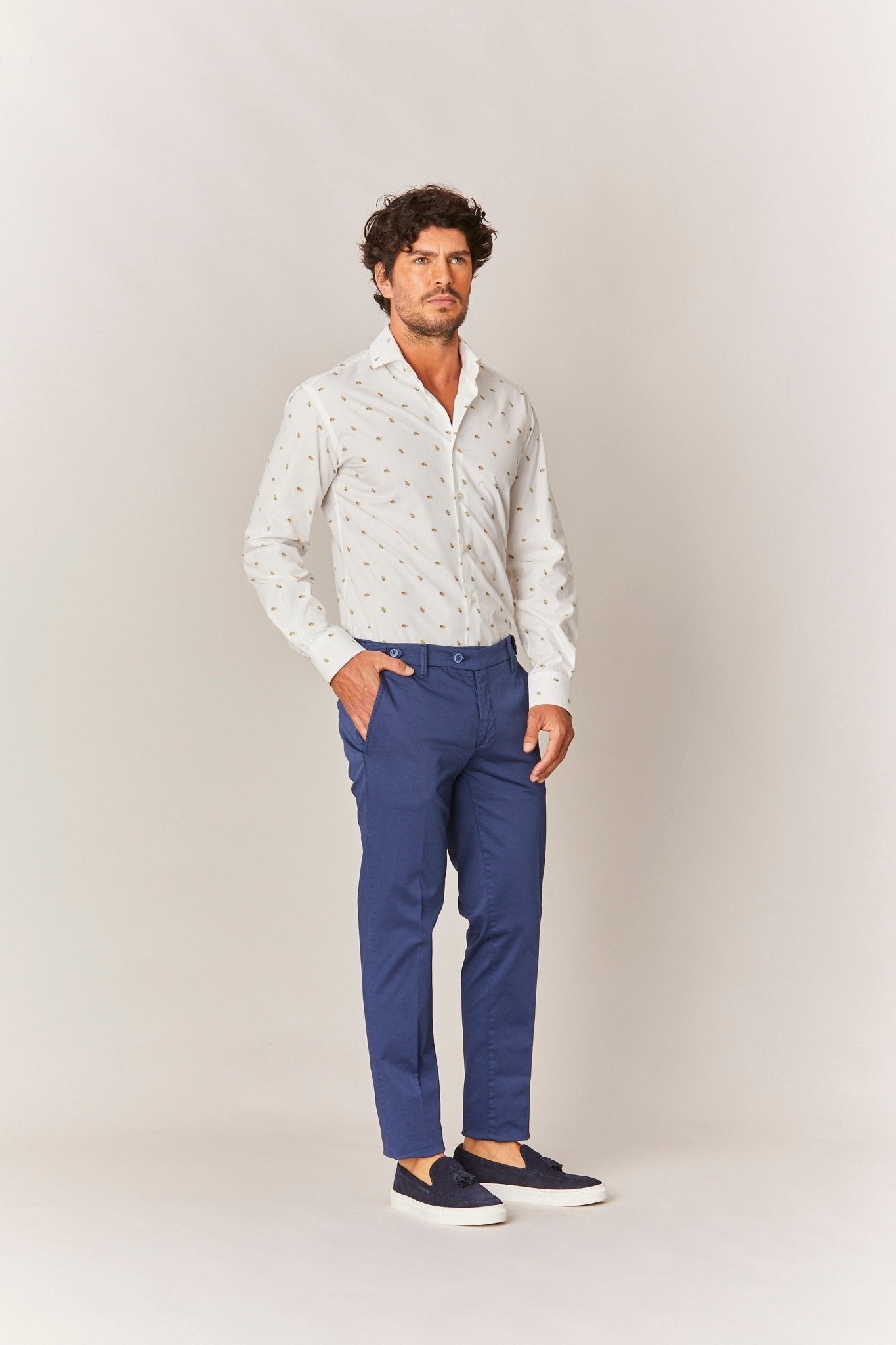 novella cotton shirt yellow - soloio