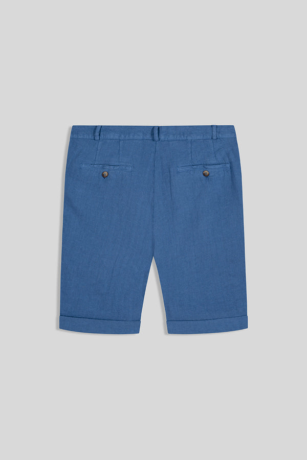 basic linen bermuda shorts jeans