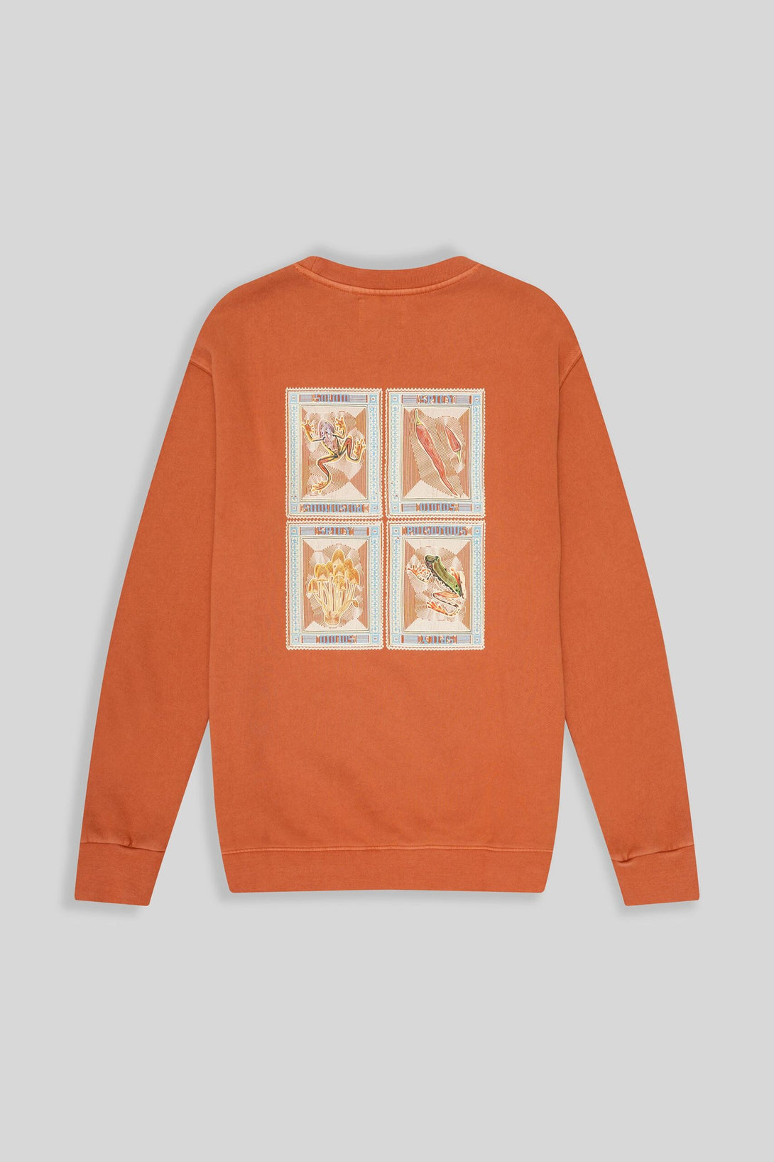 orange four seals sweatshirt - soloio