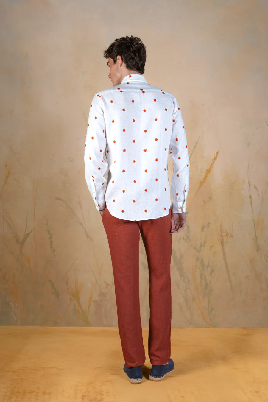 Higuera linen shirt white