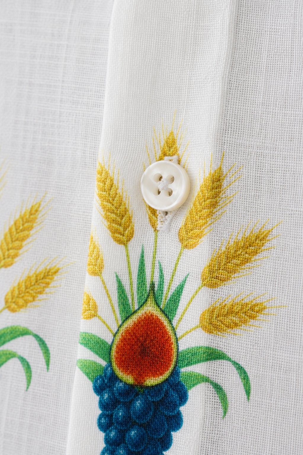 Ortuso linen shirt white