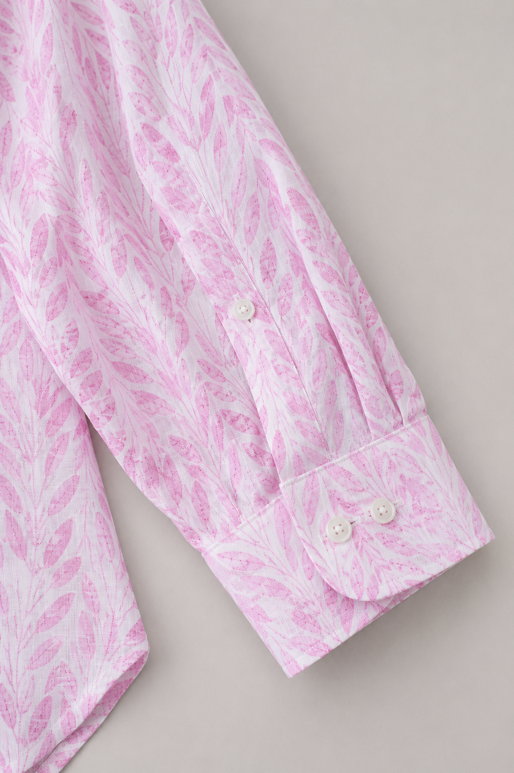 Pink Spica linen shirt pink