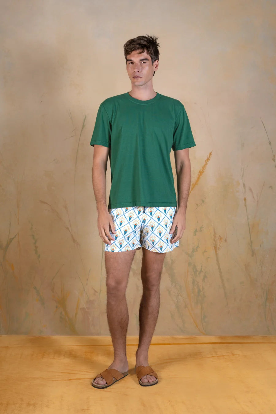 Annona cotton t-shirt green