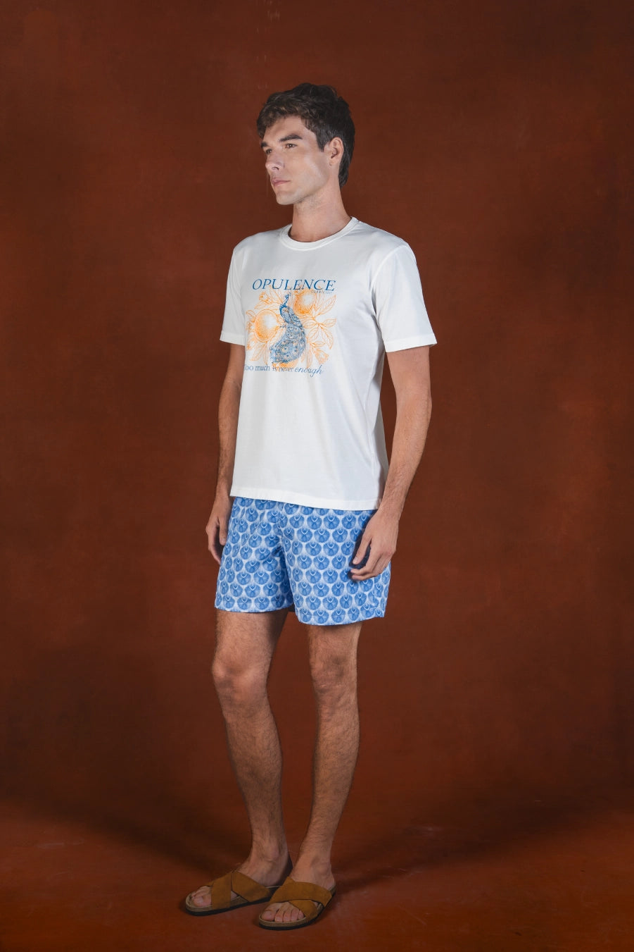 Pluma cotton t-shirt white