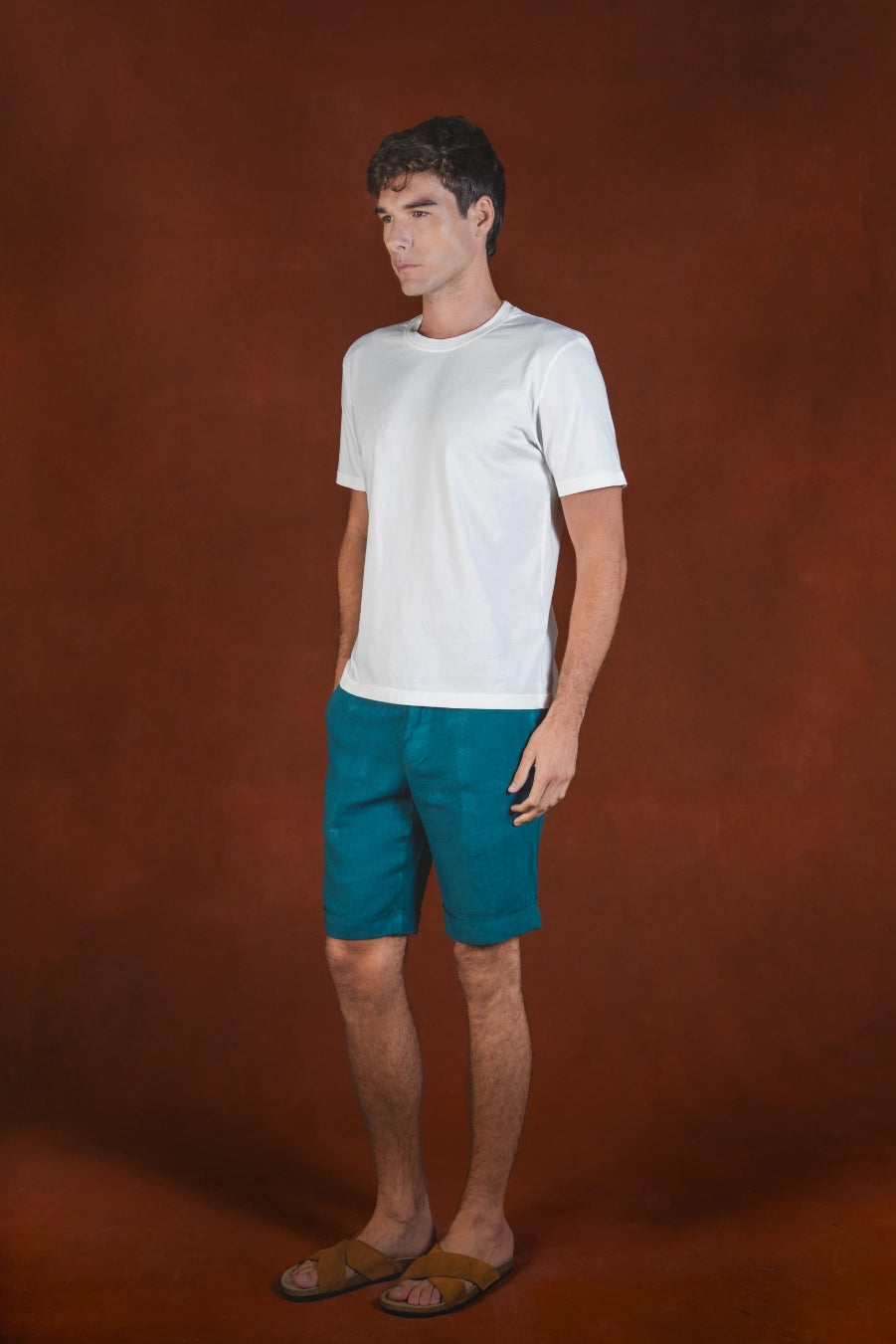 Magnalia cotton t-shirt white