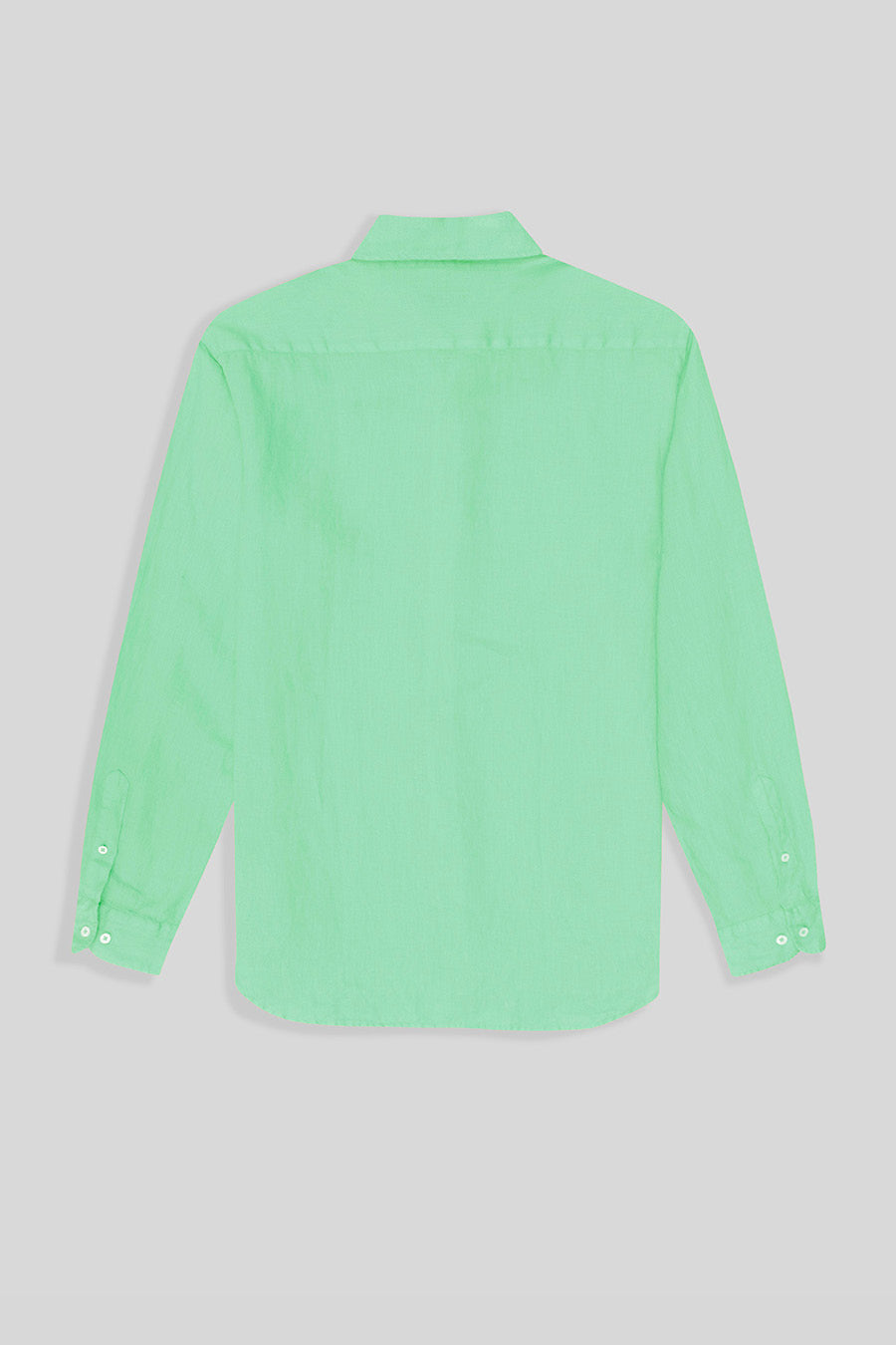 basic linen shirt honeydew