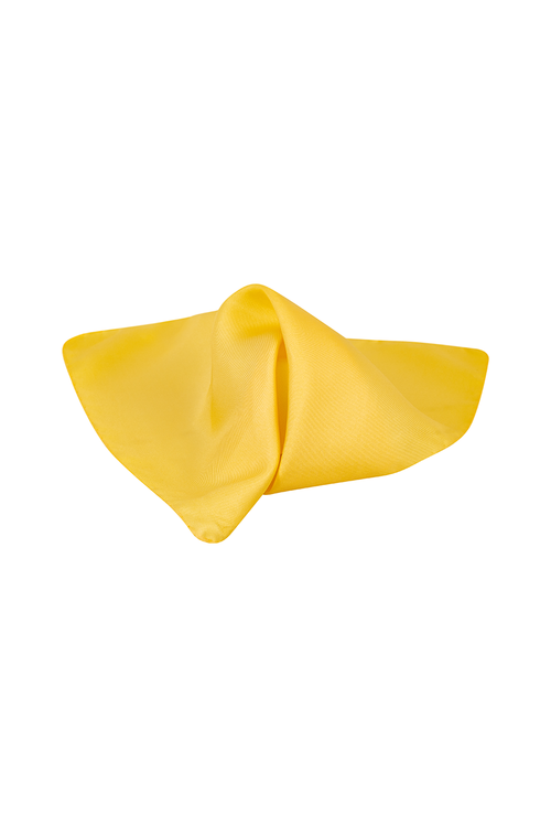 silk handkerchief yellow