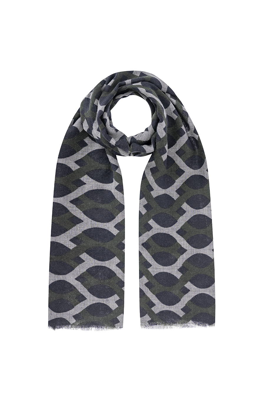 navy dance scarf - soloio