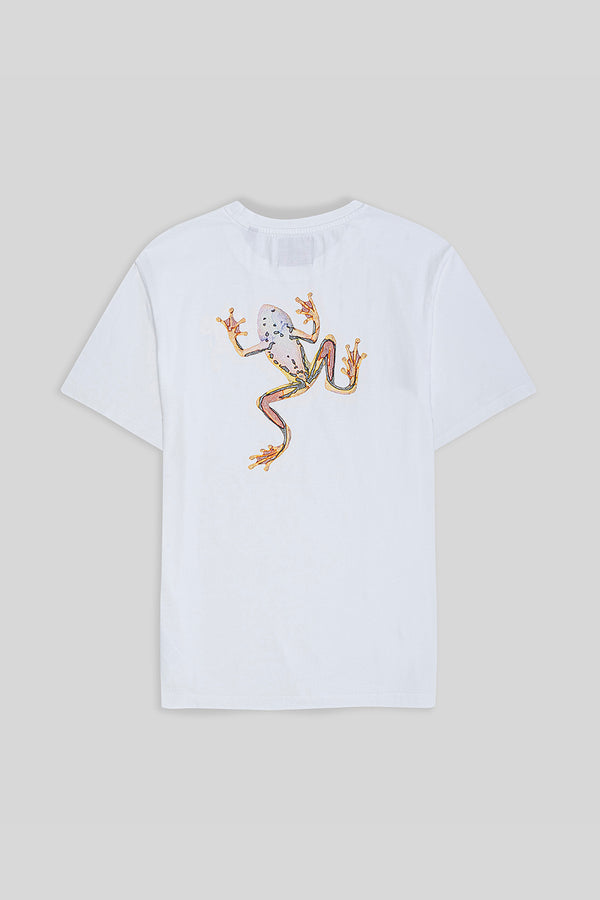 white frog t-shirt