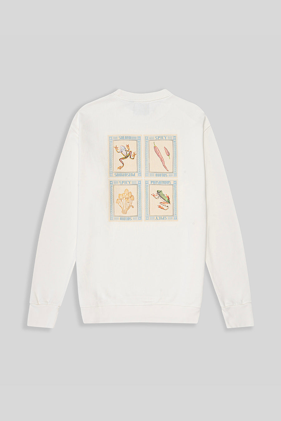 four stamps cloud sweatshirt - soloio