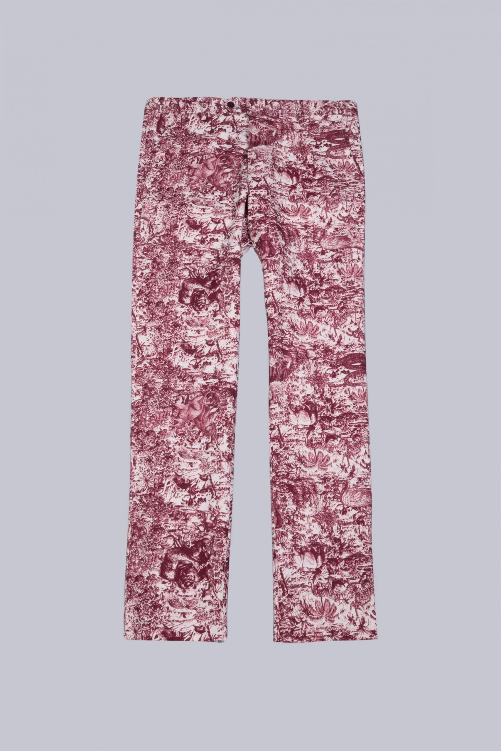 pantalón toile selva rojo