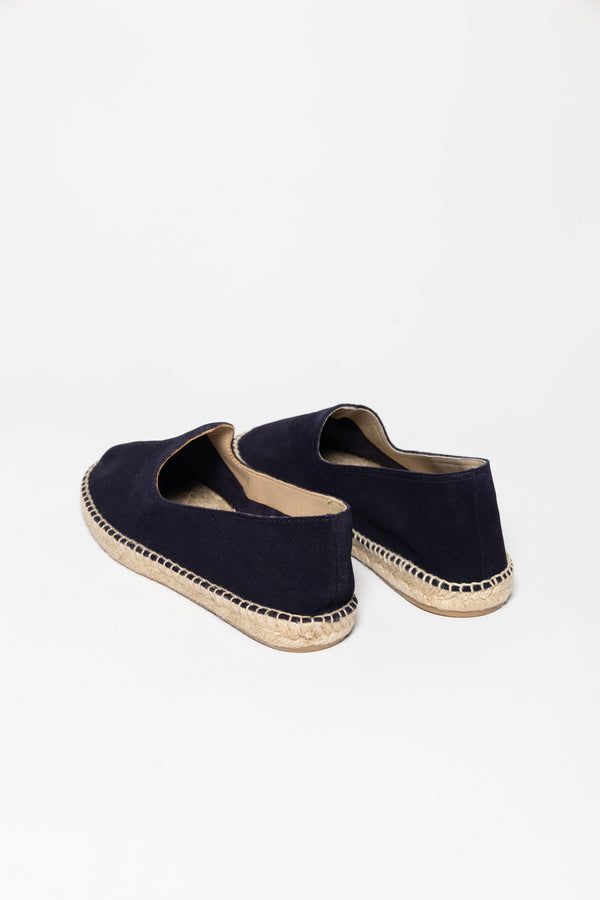 espadrille size 17 navy