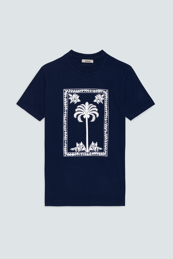 nurata t-shirt navy