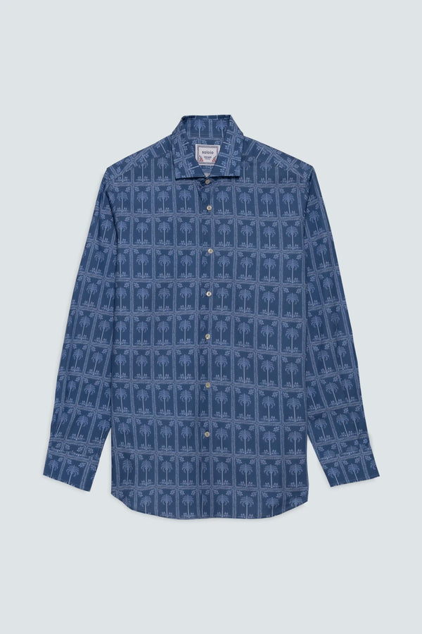 cotton shirt nurata navy