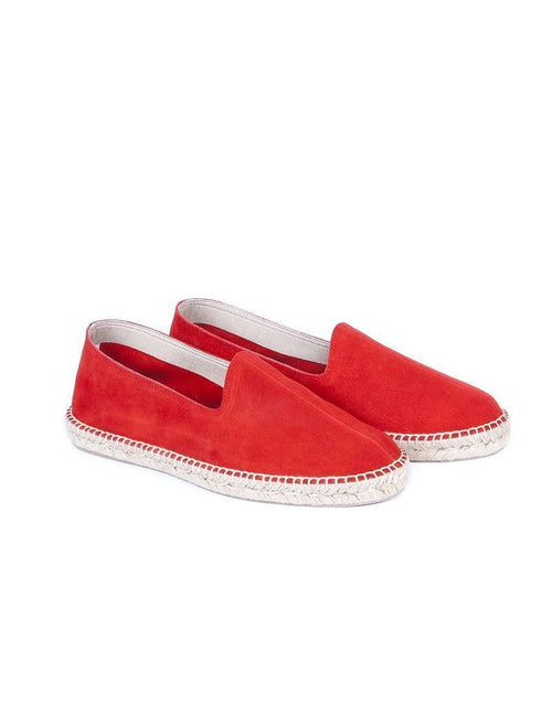 espadrille size 17 red