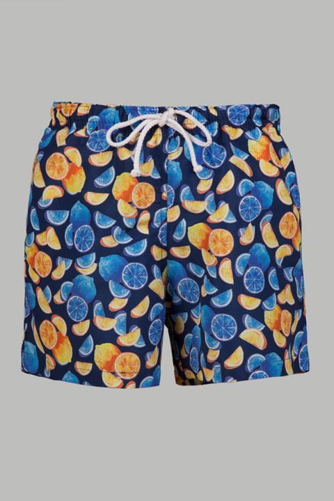 lemon-colored swimsuit