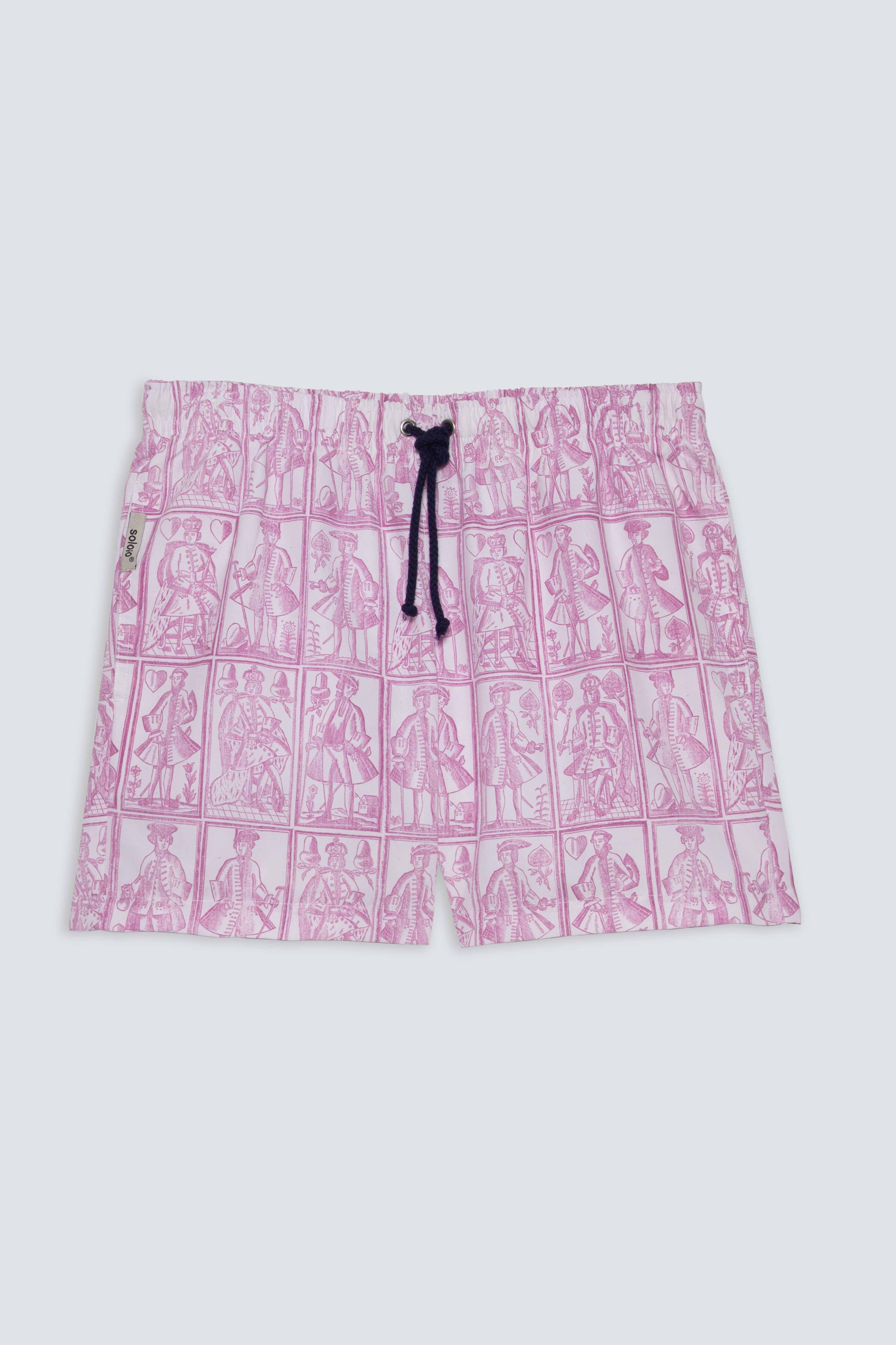 swim trunk pink cards