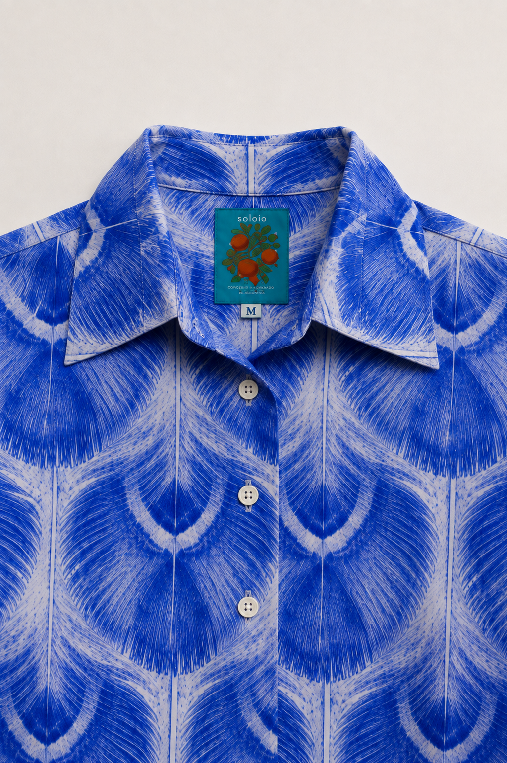 Women's Aridis linen shirt dress blue