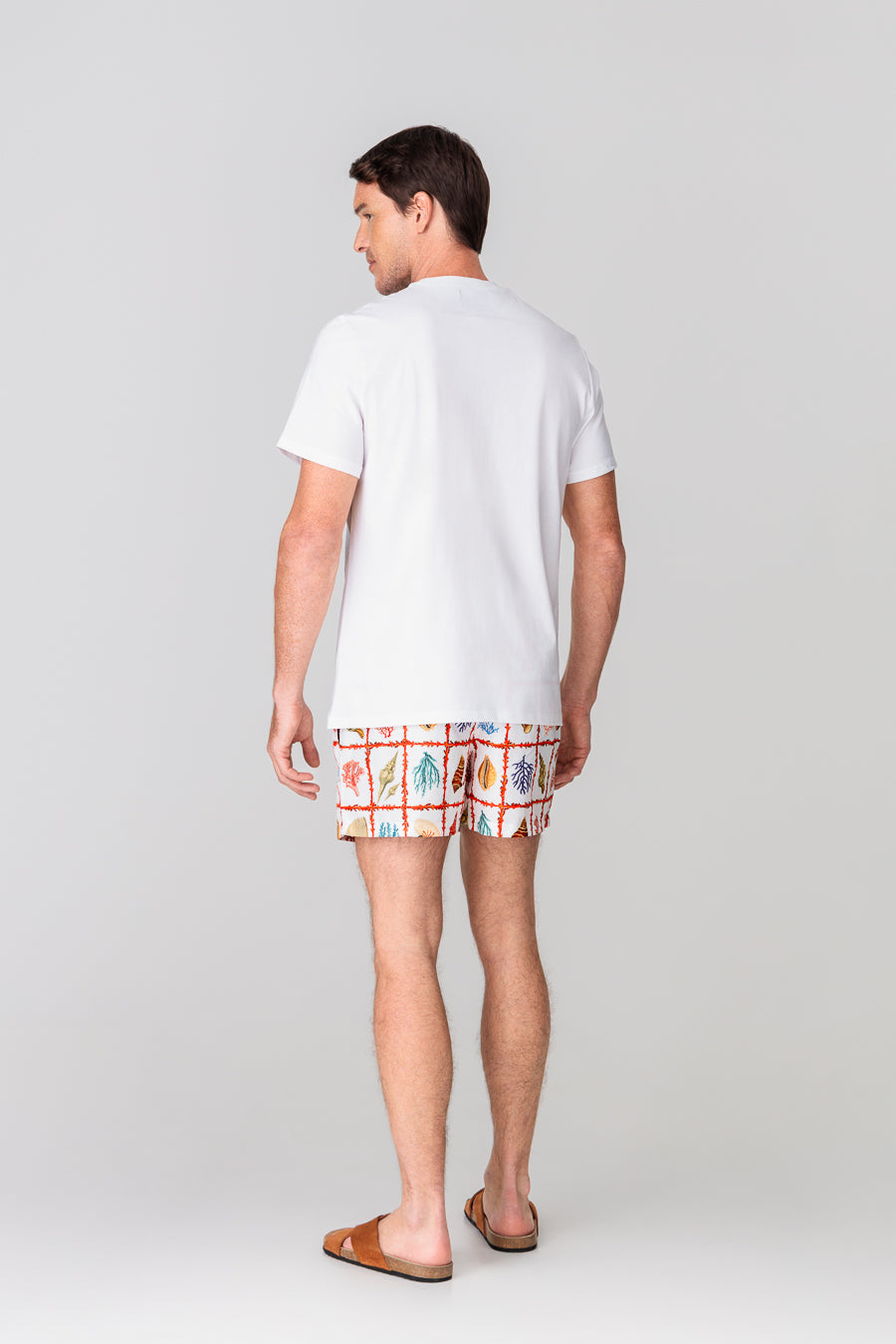 men’s cotton t-shirt pocket aronnax white