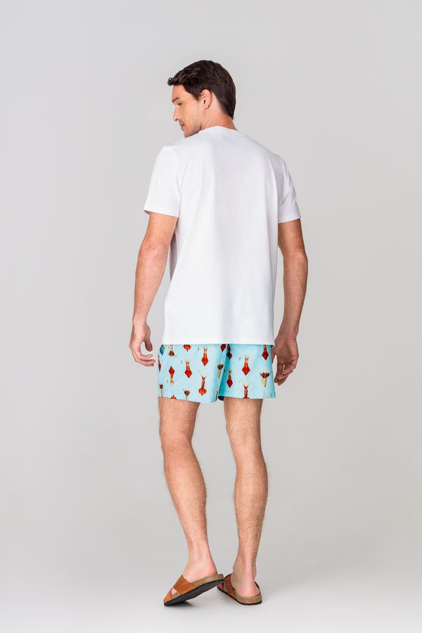 camiseta bolsillo egret blanca