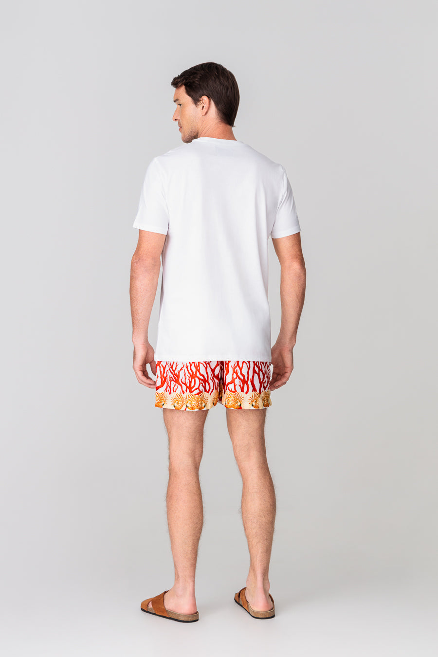 men’s cotton t-shirt pocket atlantis white