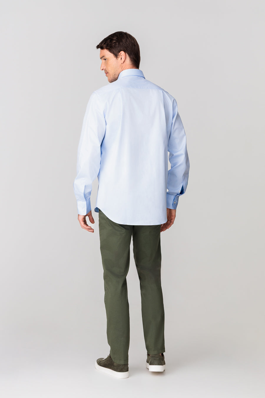 men’s cotton pants green new siena