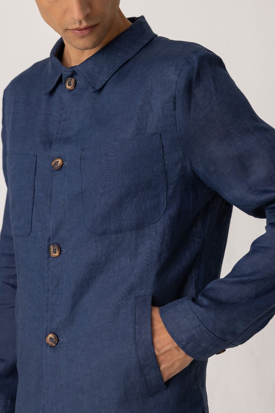 men's jacket blue battista