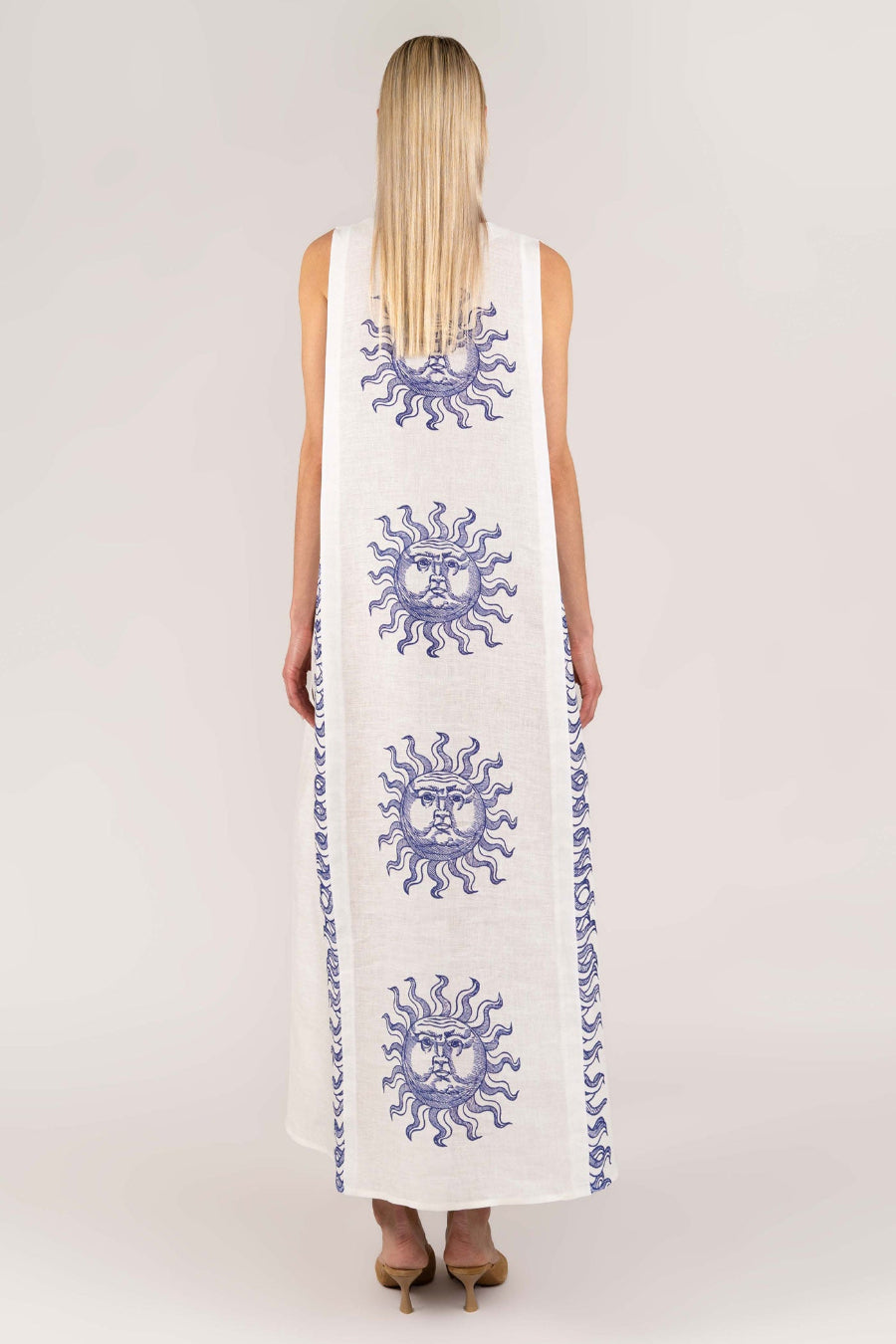 vestido de ondas de fuego