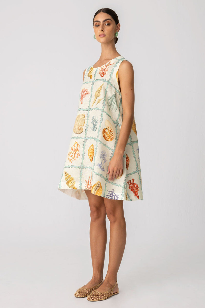 Women's linen dress tambor