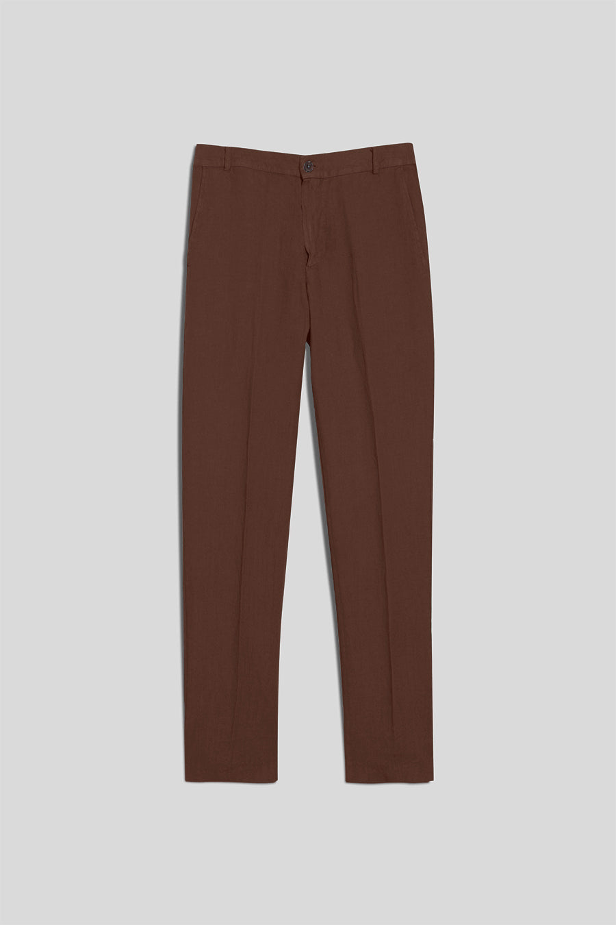 Pantalon de lino para hombre chocolate