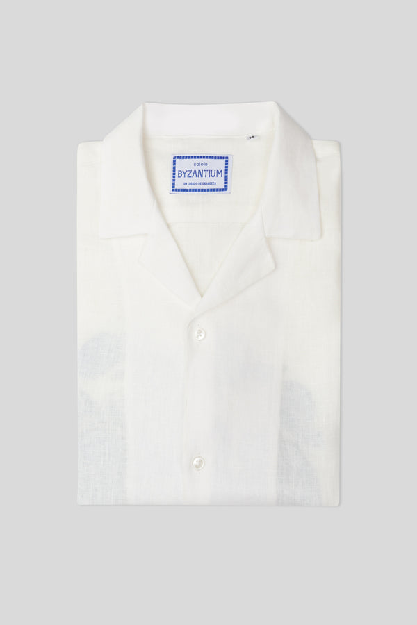 camisa de lino petra mc blanca