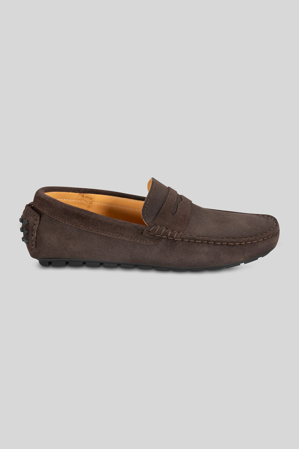 moccasin mask brown