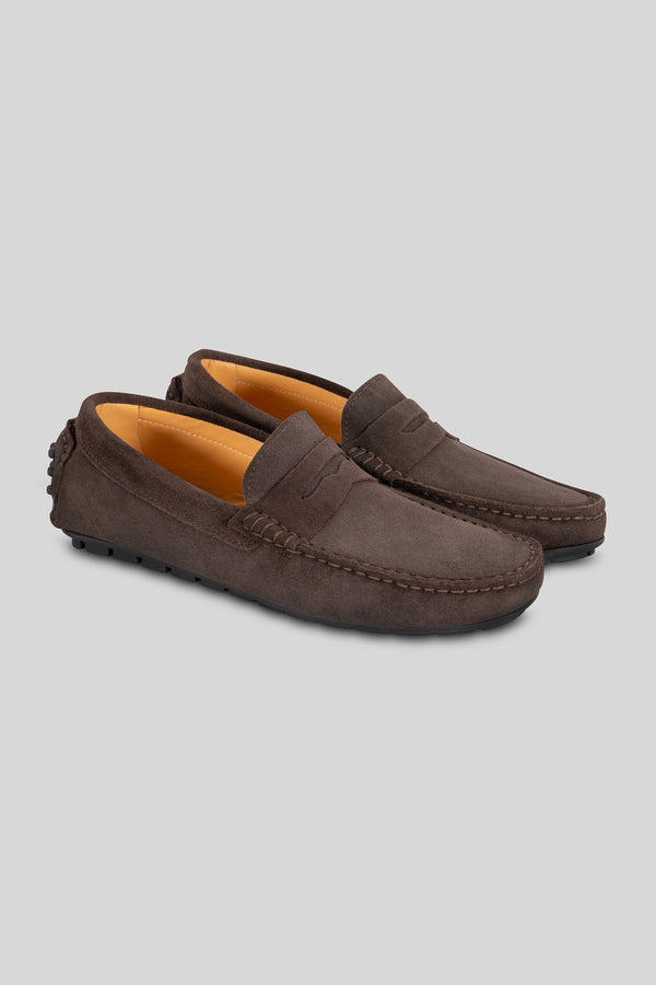 moccasin mask brown
