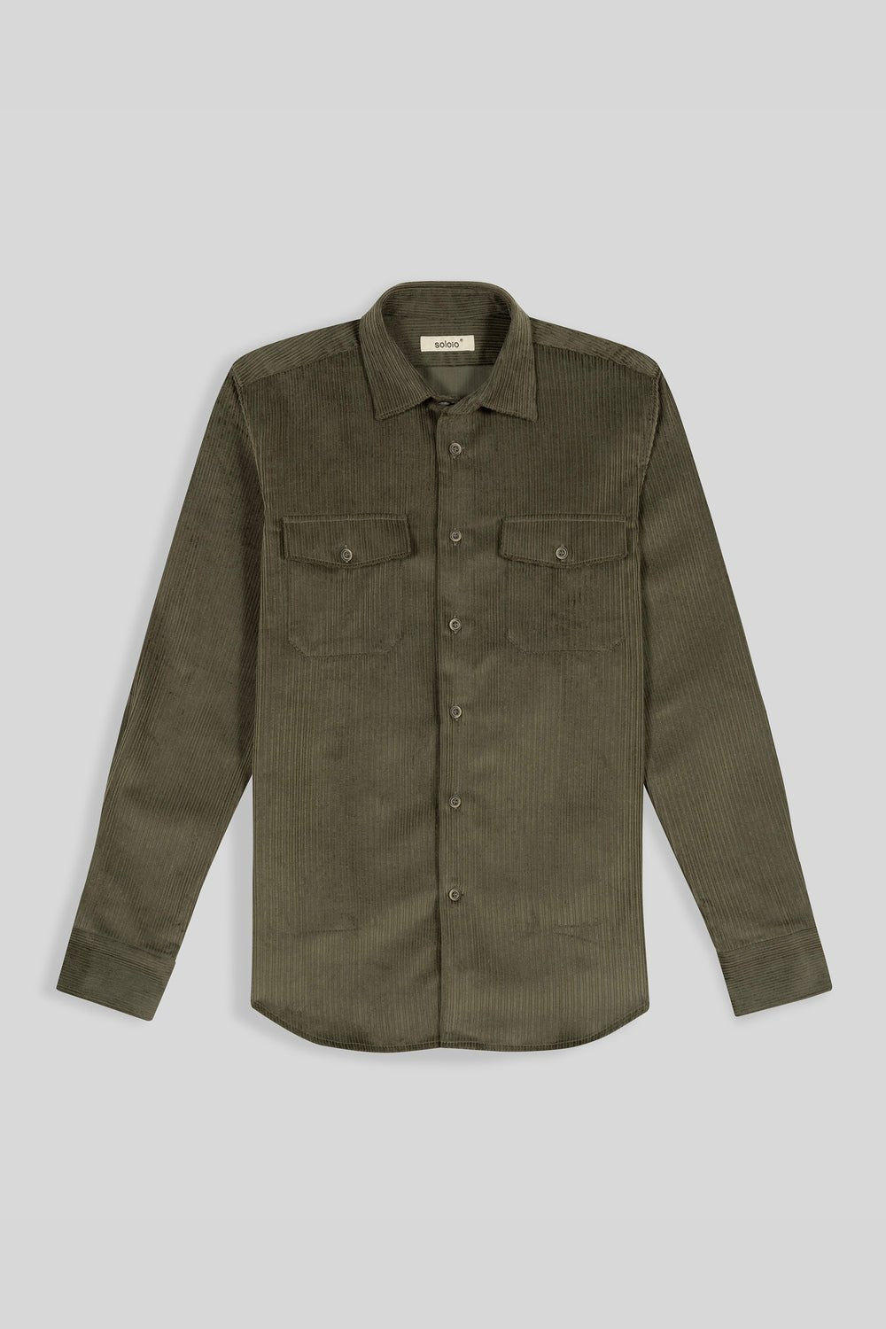 alfredo overshirt green - soloio