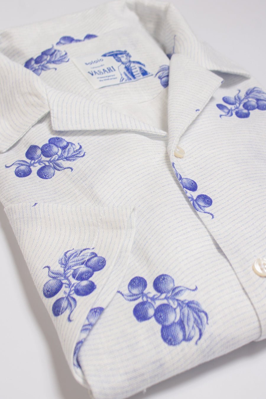 arezzo linen shirt sky blue - soloio