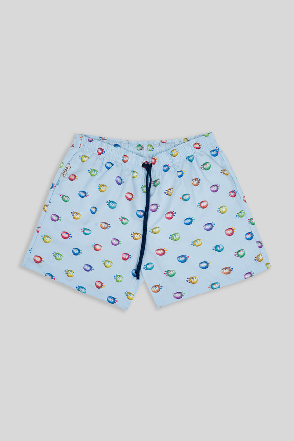 multicolor fish swimsuit