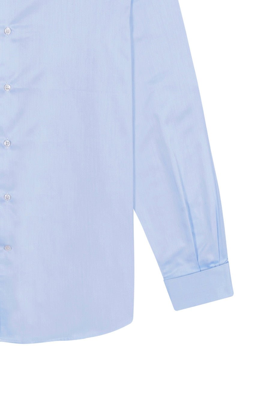 basic light blue cotton shirt - soloio