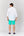 basic linen bermuda shorts light blue - soloio