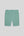 basic linen bermuda shorts persian green - soloio